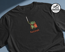 Sir Frog Knight Huzzah Embroidered T-Shirt Funny