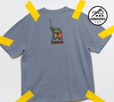 Sir Frog Knight Huzzah Embroidered T-Shirt Funny